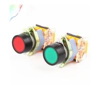 AC 660V 10A Red Sign Ignition Momentary Push Button Switch 1 NO 1 NC LA39-11BN NWPNLXEA(Rot)