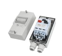 AC 660V 3 pôles 0.16A-0.25A disjoncteur à interrupteur réglable avec boîtier Waterptoof