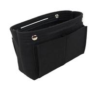 AC À Mémoire en Feutre Noir en 1 Partie, Sac De Rangement De Grande Capacité, Sac De Rangement Multi-Composantes, Sac À Main, Sac Intérieur, Accessoires De Sacs À Main