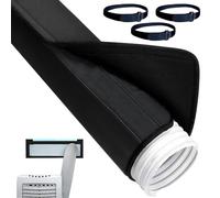 AC Accessory, Exhaust Insulation, 59.06x21.26 Inches Flexible Tube Cover, Portable Conditioner Hose Wrap, Heat-Resistant Replacement Sleeve, for Installation Cooling System Use