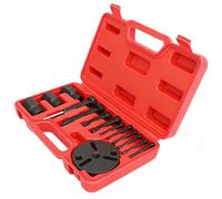 AC Clutch Puller, Heavy Duty Kit, Automotive Repair Tool, Garage Maintenance Accessory, for Car Truck SUV Sedan, Outdoor Workshop Technicians Home Roadside Installation Service Utility 23x14x5,3 cm