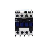 AC Contactor 220V LC1-D18 18A Electrical Contactor Din Rail Mounted 3P+NO Normal Open MQXFCZUX