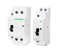 AC Contactor CDCH8S Three Single-phase 16A 20A 25A 32A 40A 63A 2P 4P Manual 220V 110V 24V With Handle Control Button NCH8 CJX2(63A,2NO2NC,220V)