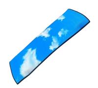 Ac Cover, Unit Guard, Waterproof Leaf Shield, Foldable Protection Panel, Outdoor Hvac Accessory for Air Conditioner Units in Dorm, Apartment, Hotel, Office, Home Exterior, Weatherproof, Blue
