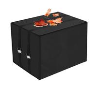 Ac Covers for Outside - Window Air Conditioner Protector for Winter | Waterproof Dustproof Insulation Cover, Outdoor Ac Unit Shield for Home Bedroom Living Room Apartment and Workplace Use, Black