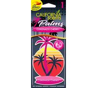California Scents AC CS Ambientador Coche Palmera Papel 1Ud Cereza