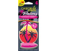 AC CS AMBIENTADOR COCHE PALMERA PAPEL 4UDS FRESA