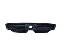 AC Dashboard Vent Outlet Cover 68750-4BA0A pour Nissan X-Trail Qashqai Murano - Panneau de garniture en plastique de rechange direct noir argenté (cadre noir)