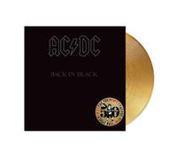 AC/DC - AC/DC - Back in Black 50th Anniversary Exclusive Limited Gold Color Vinyl Rock LP