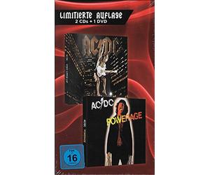 AC/DC - AC/DC Stiff Upper Lip + Powerage + DVD In Concert Live - Limitierte Auflage