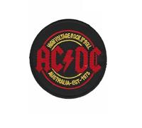 Ac Dc ACDC Australia Est 1973 Patch Patch Brodé Iron on Applique Accessoire