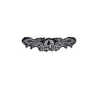 Ac Dc Acdc Fly Silver Écusson Patch en fer brodé sur accessoire