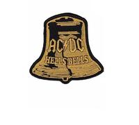 Ac Dc ACDC Hells Bells Patch Patch Patch Brodé Iron on Applique Accessoire