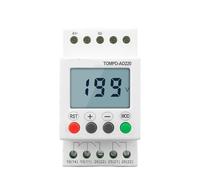AC DC adjustable Over and Under Voltage Protector single Phase Din rail Voltage Monitoring Protection Relay