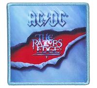 AC/DC - Album - Ecusson à repasser "The Razors Edge" - Coton RO7106 (Taille unique) (Bleu/Rouge)