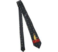 AC/DC Angus Homme Cravate noir 100% Polyester