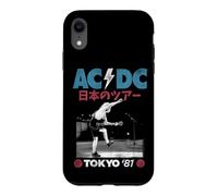 AC/DC Angus Live Tokyo Japon 1981 Coque pour iPhone XR