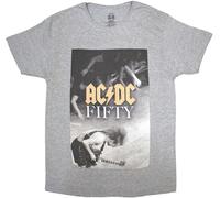 AC/DC - "Angus Stage" T-shirt homme/femme unie RO10486 (L) (Gris)