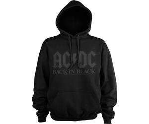 AC/DC Back In Black Black 2XL Hoodie