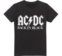 AC/DC - "Back In Black" T-shirt pour homme TV13345 (XXL) (Noir)