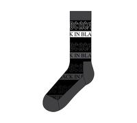AC/DC Back In Black (US Men's Shoe Size 8-12) Socks Black One Size Black