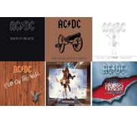 AC/DC Brian Johnson Six-Pack: Back In Black + For Those About To Rock + Flick Of The Switch + Fly On The Wall + Blow Up Your Video + Razor's Edge (6-Pack)