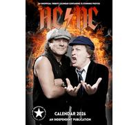 AC/DC Calendrier mural 2026 A3 Hommage non officiel