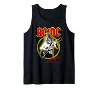 AC DC Classic Rock Logo Guitare électrique Solo Energy Débardeur
