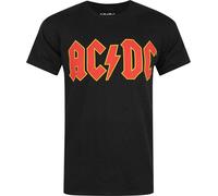 AC/DC Comics T-shirt homme logo NS4103 (2XL) (Noir)