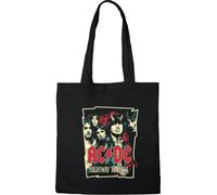 TOTE BAG ACDC «ACDC GROUP», REFERENCE : BWACDCRBB003, NOIR, 38 X 40 CM