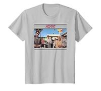 AC/DC - Dirty Deeds Done Dirt Pas Cher T-Shirt, Enfant, Argent, 10 Ans
