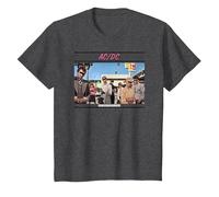 AC/DC - Dirty Deeds Done Dirt Pas Cher T-Shirt, Enfant, Chiné Foncé, 12 Ans