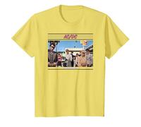 AC/DC - Dirty Deeds Done Dirt Pas Cher T-Shirt, Enfant, Citron, 3 Ans