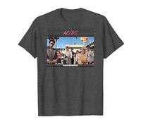 AC/DC - Dirty Deeds Done Dirt Pas Cher T-Shirt, Homme, Chiné Foncé, L