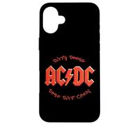 AC/DC Dirty Deeds Done Dirt Texte Script Bon marché Coque pour iPhone 16 Plus