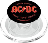AC/DC Dirty Deeds Done Dirt Texte Script Bon marché PopSockets PopGrip pour MagSafe