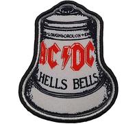 AC/DC Écusson standard Hells Bells, Blanc/Noir/Rouge, taille unique