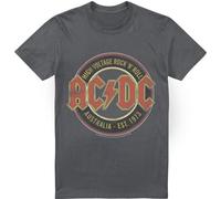 AC/DC - "Est. '73" T-shirt pour homme TV13343 (S) (Charbon de bois)