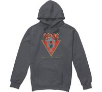 AC/DC - "Flick of the Switch" Sweat à capuche pour homme TV7270 (XL) (Charbon de bois)