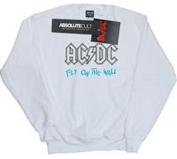 AC/DC - "Fly On The Wall" Sweat-shirt pour garçon BI3382 (128) (Blanc)