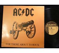 AC/DC For Those About the Rock We Salute You (UK 1st pressing vinyl LP) (Vinyl)