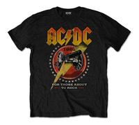 AC/DC For Those About To Rock 81 Autorisé T-shirt Hommes