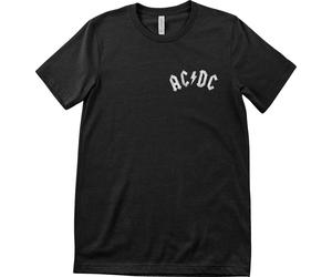 AC/DC For Those About To Rock (Back Print) Black S Femme T-shirt