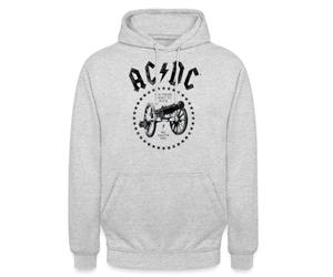 AC/DC For Those About To Rock Logo Avec Canon Sweat À Capuche Unisexe