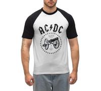 AC/DC for Those About to Rock Logo avec Canon T Shirt Baseball Homme