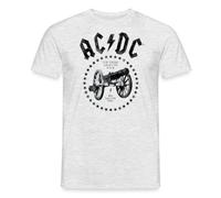 AC/DC for Those About to Rock Logo avec Canon T Shirt Homme