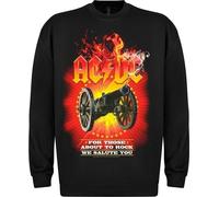 AC/DC For Those About To Rock Tracks Black 2XL Hoodie