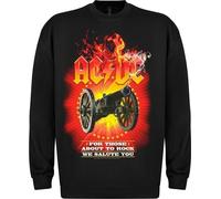 AC/DC For Those About To Rock Tracks Black S Hoodie