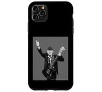 AC/DC Hard Rock Guitare Icône Stage Power Pose Coque pour iPhone 11 Pro Max