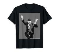 AC/DC Hard Rock Guitare Icône Stage Power Pose T-Shirt